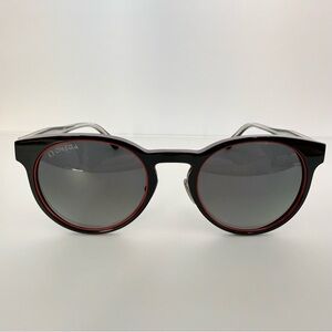 NEW!!! Omega black unisex sunglasses OM0020-H 01D Polarized Authentic